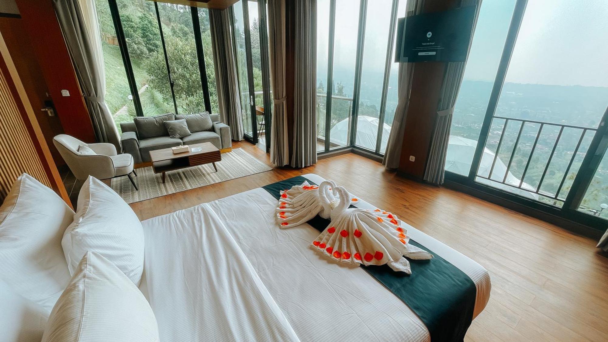 Damar Langit Resort Cisarua Esterno foto